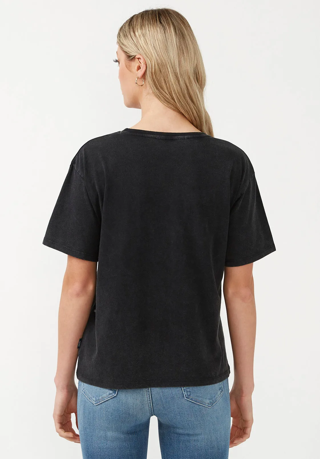 Darcy Women's Boyfriend T-Shirt in Black - KT0042S