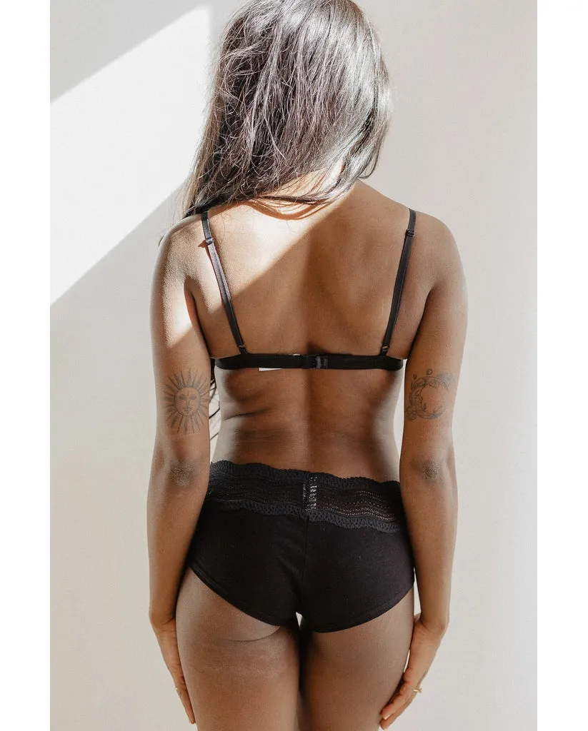 Dolce  Bralette - Black / Blush *FINAL SALE*