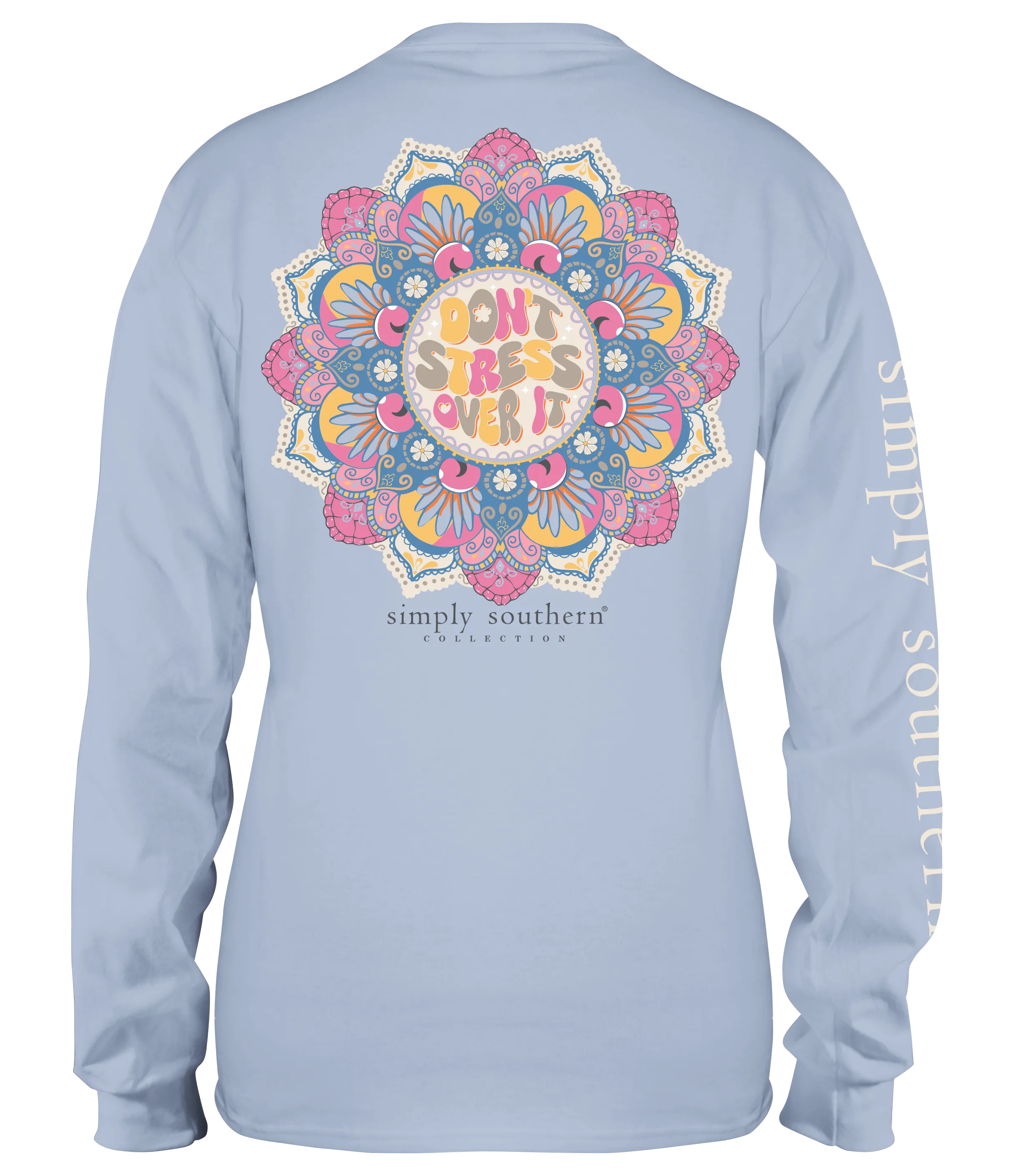 'Don't Stress Over It' Long Sleeve Tee by Simply Southern