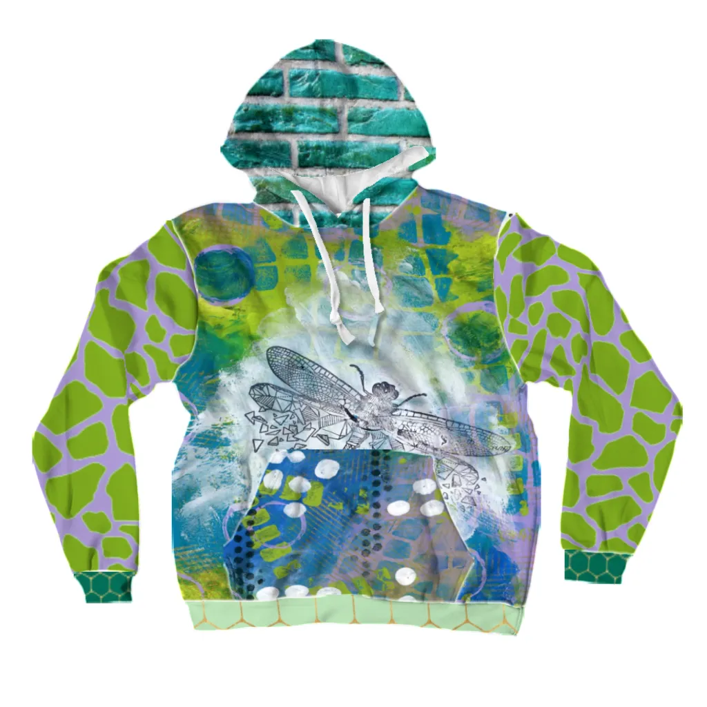 Dragonfly Unisex Pullover Hoody