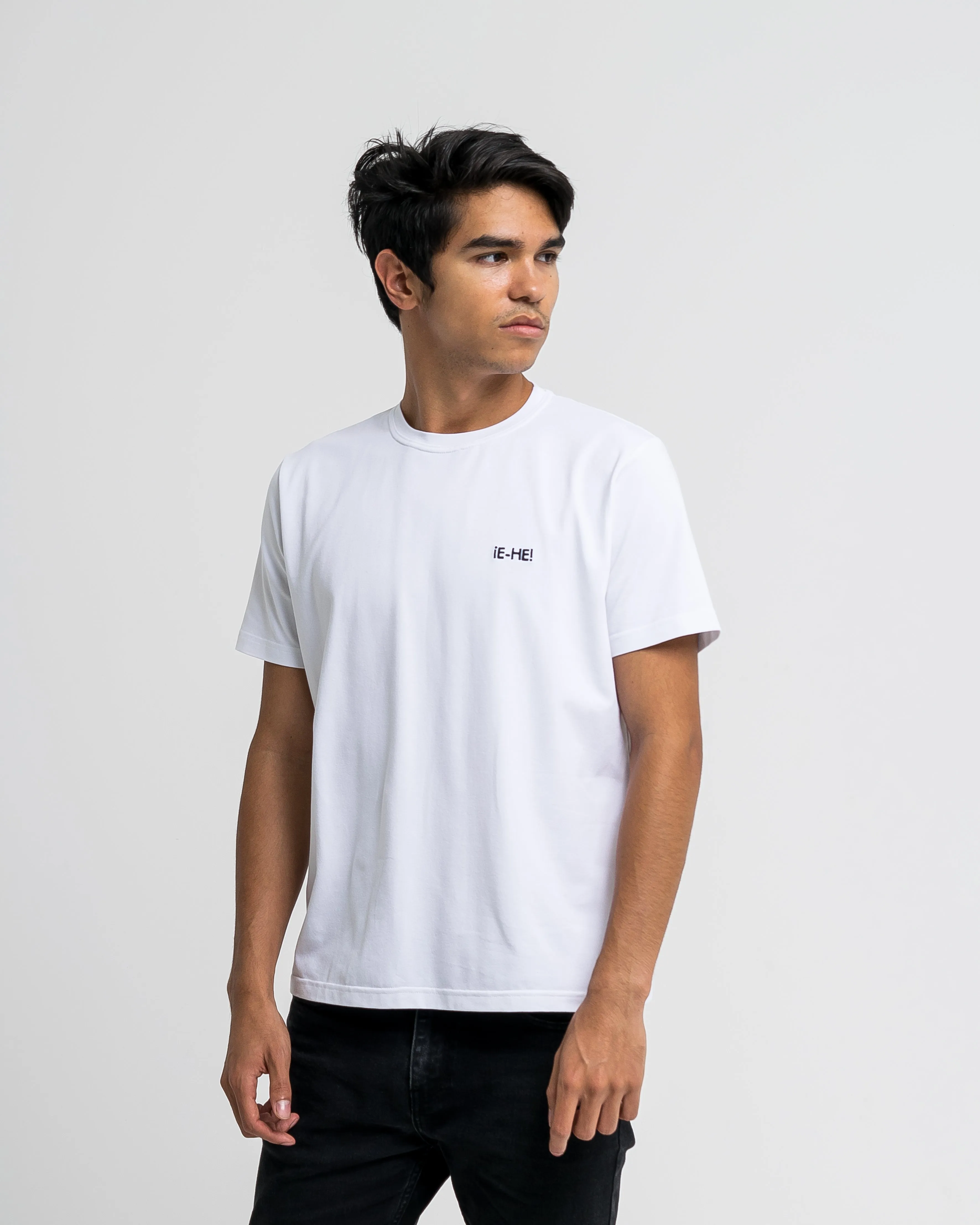 EHE Apparel Embroidered logo T-shirt - White