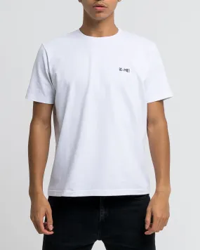 EHE Apparel Embroidered logo T-shirt - White