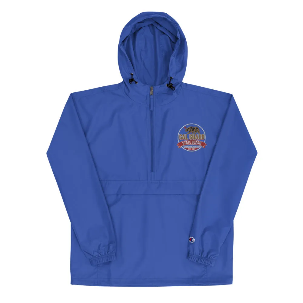 Embroidered Unisex Champion Packable Jacket - California State Guard