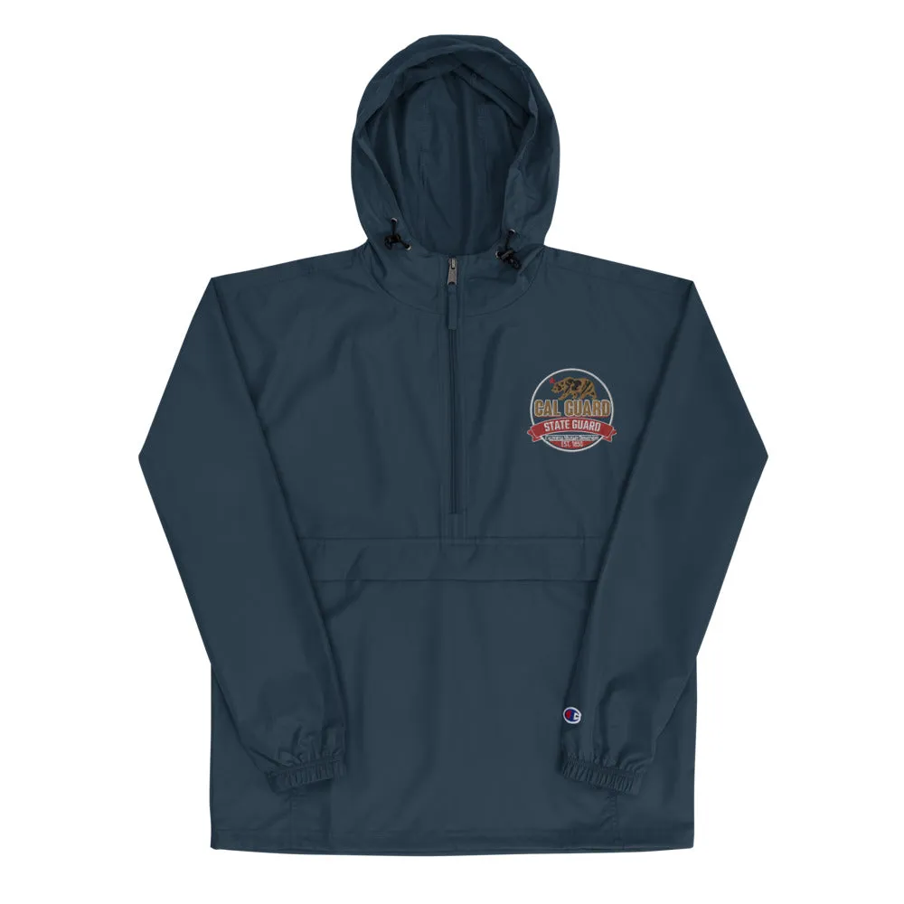 Embroidered Unisex Champion Packable Jacket - California State Guard