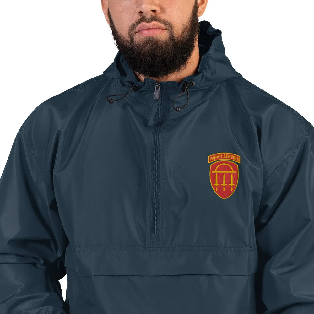 Embroidered Unisex Champion Packable Jacket - Georgia State Defense Force