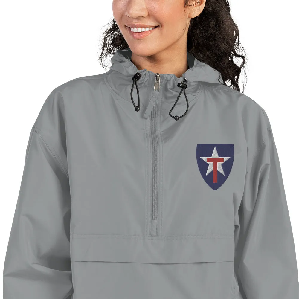 Embroidered Unisex Champion Packable Jacket - Texas State Guard