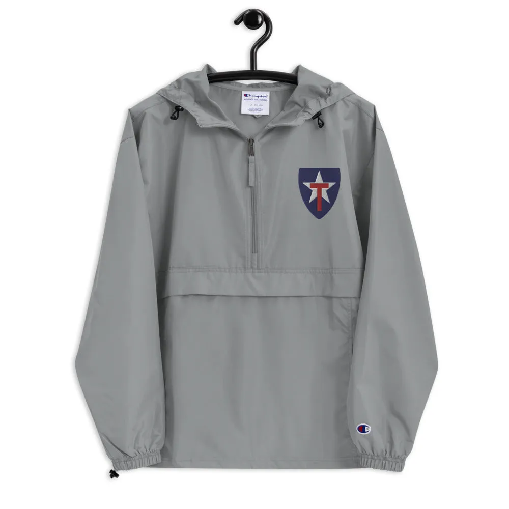 Embroidered Unisex Champion Packable Jacket - Texas State Guard