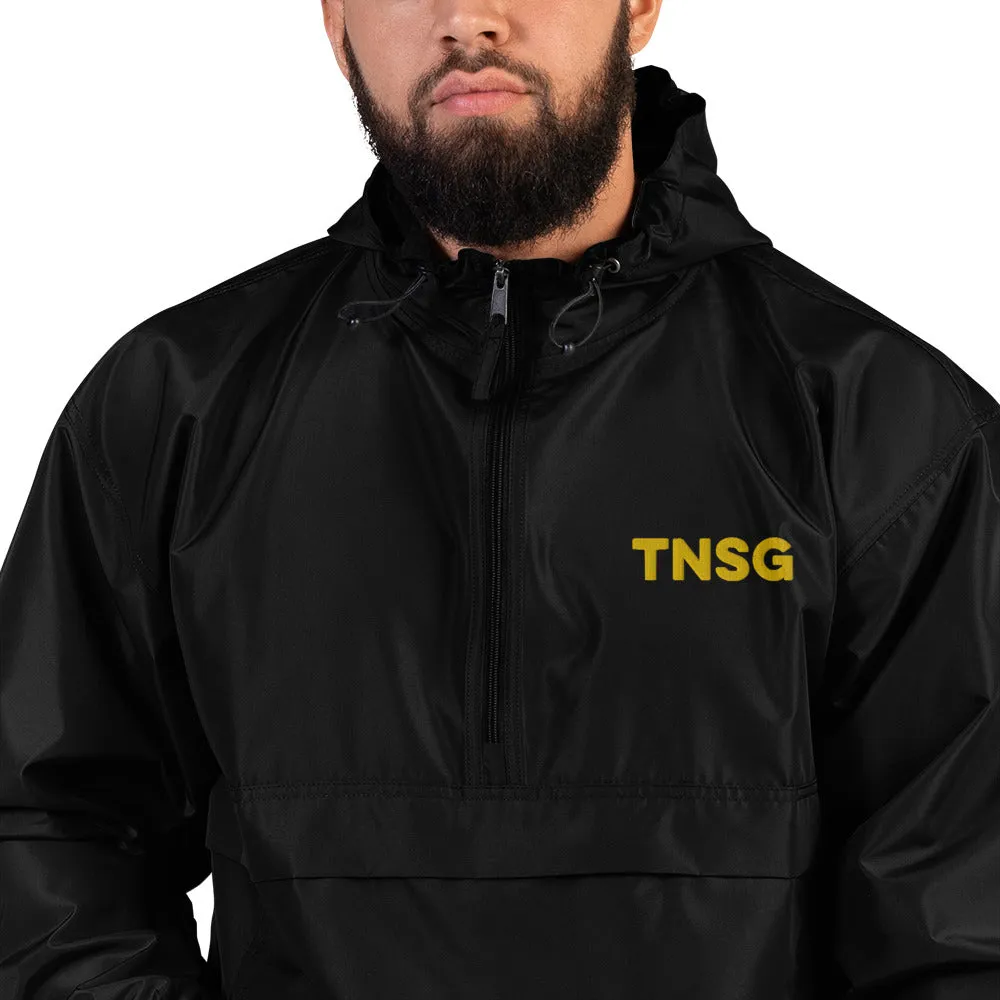 Embroidered Unisex Champion Packable Jacket - TNSG