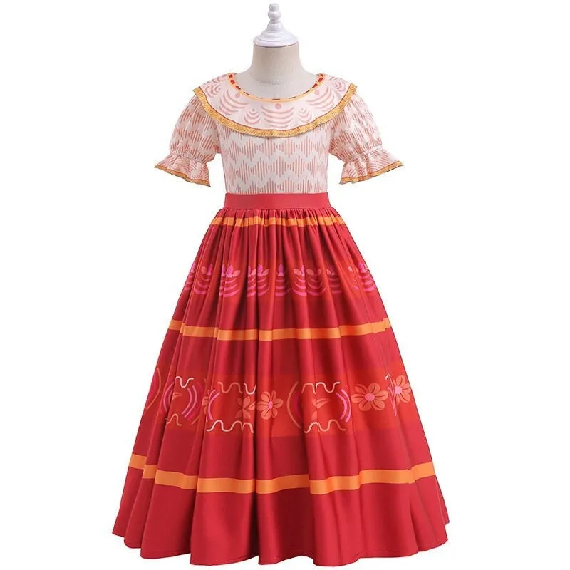 Encanto Dolores Inspired Girls Dress