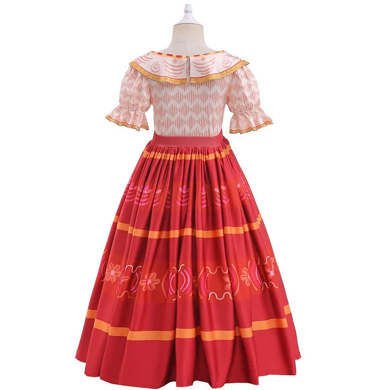 Encanto Dolores Inspired Girls Dress