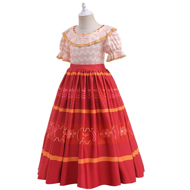 Encanto Dolores Inspired Girls Dress