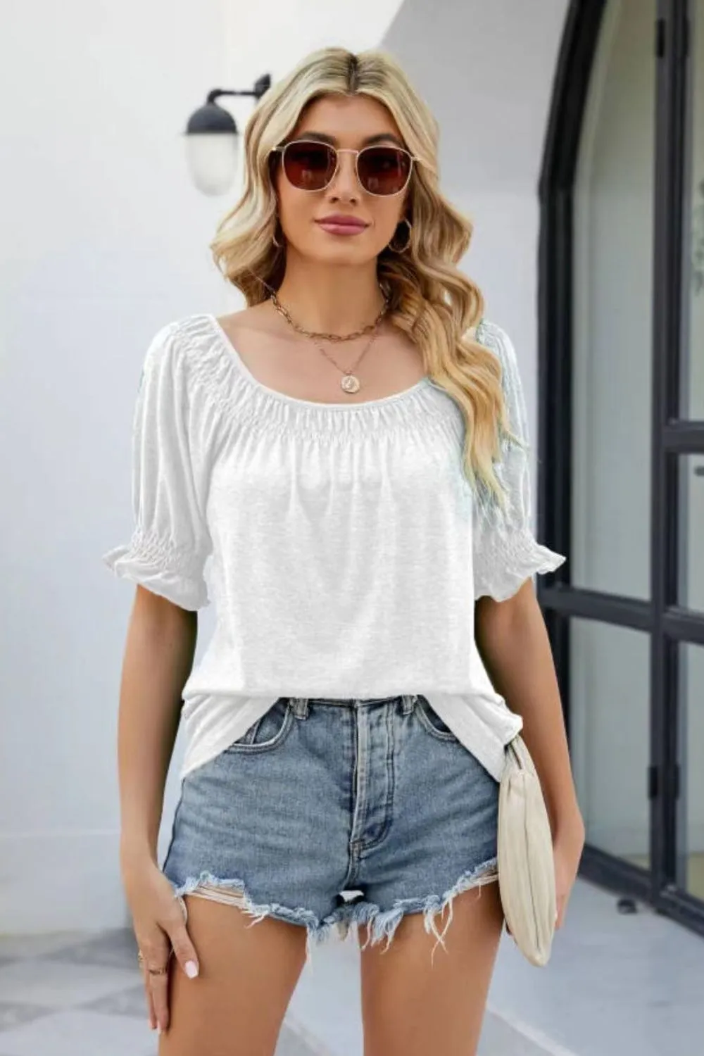 Fab Flounce Top