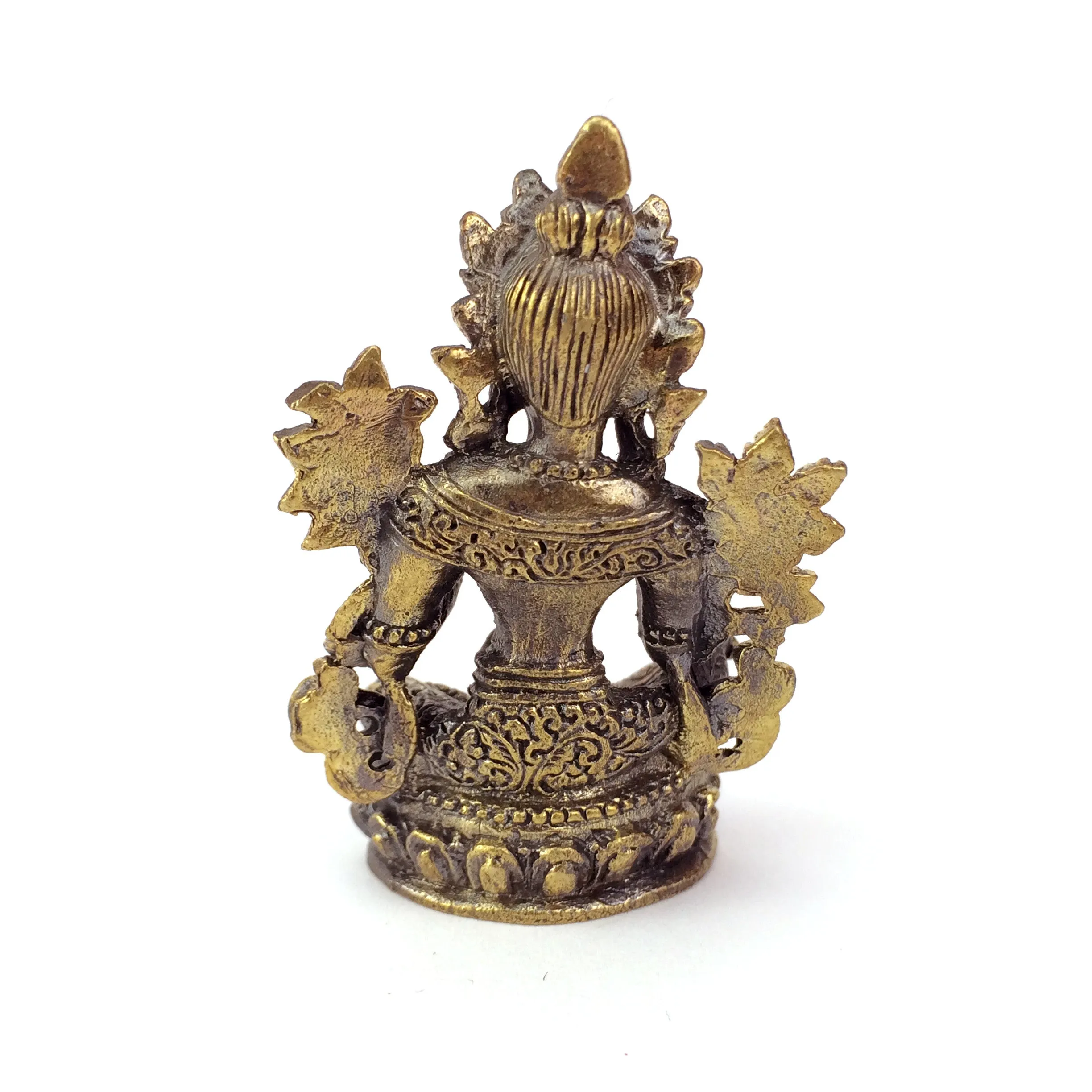 Fair Trade Nepalese Brass Tara Statuette