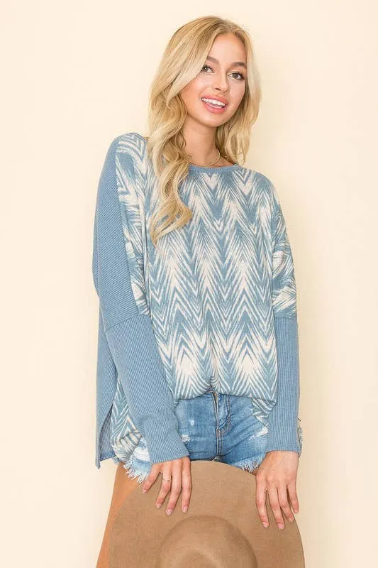 Fall Fair Chevron Top