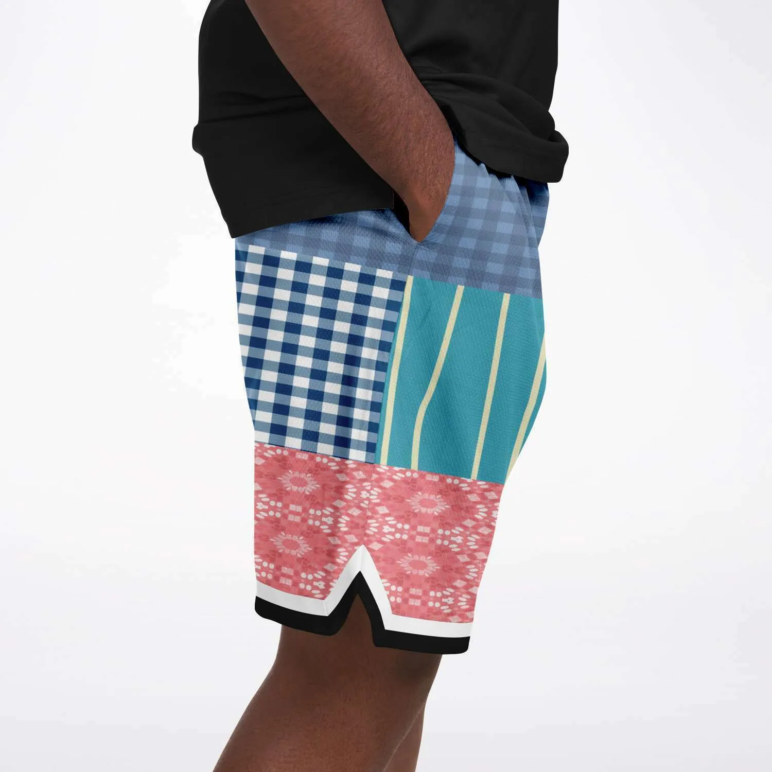 Flamingo Road Unisex Basketball Shorts