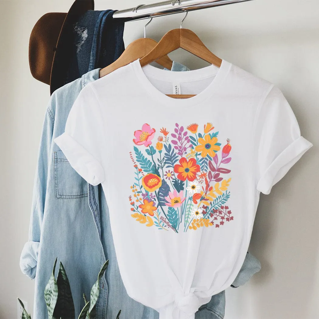 Floral Collection 10 Spring Graphic T-Shirt - SP410