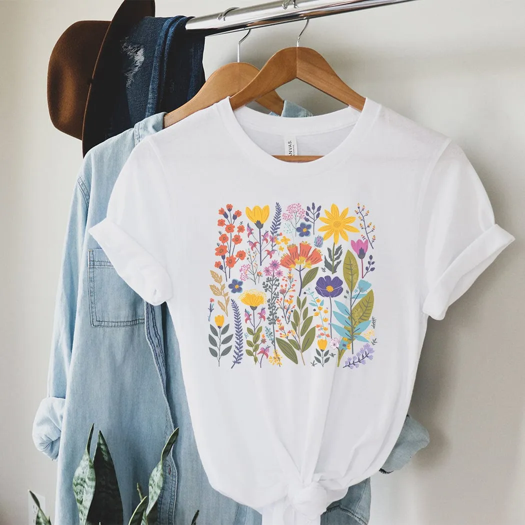 Floral Collection 12 Spring Graphic T-Shirt - SP412