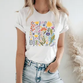 Floral Collection 12 Spring Graphic T-Shirt - SP412