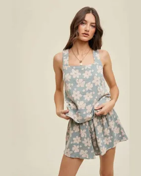 Floral Tank and Short Set