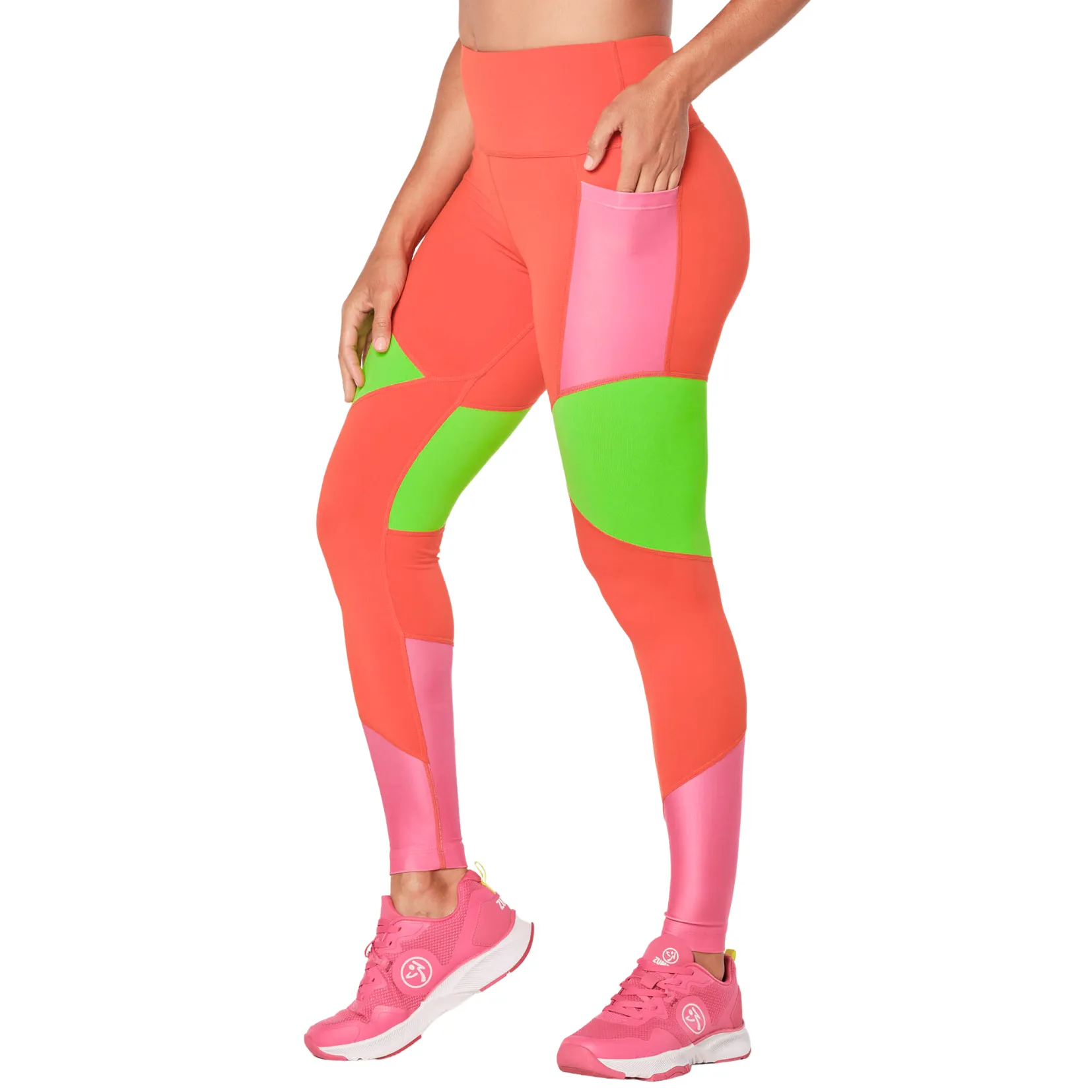 Free To Create High Waisted Panel Leggings (Special Order)