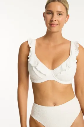 Interlace Frill DD/E Underwire Bra