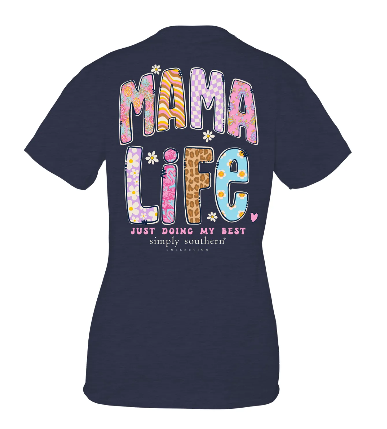 'Just Doing My Best' Mama Life Short Sleeve Tee by Simply Southern