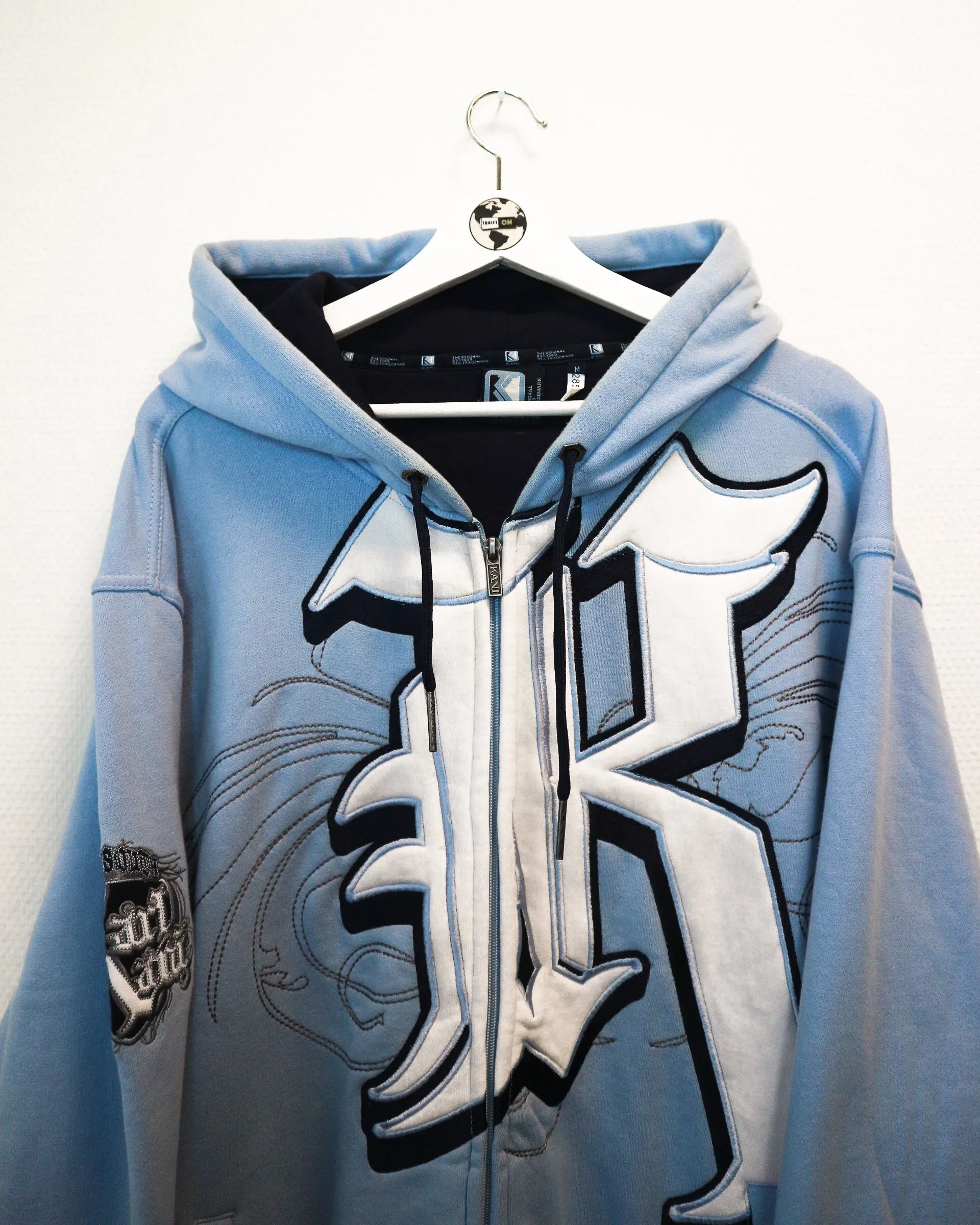 Karl Kani Zip Up Hoody L