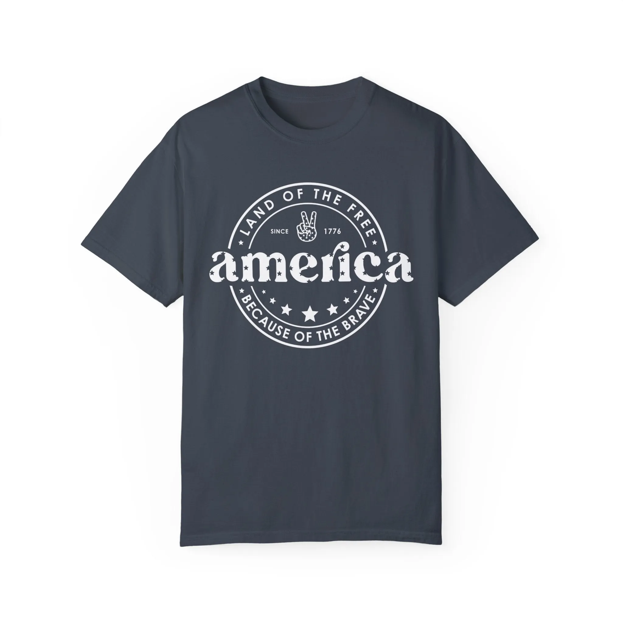 Land of the Free America Unisex Garment-Dyed Comfort Colors© T-shirt