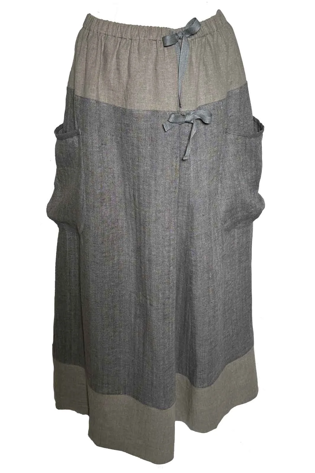 Layercake Herringbone Panel Skirt