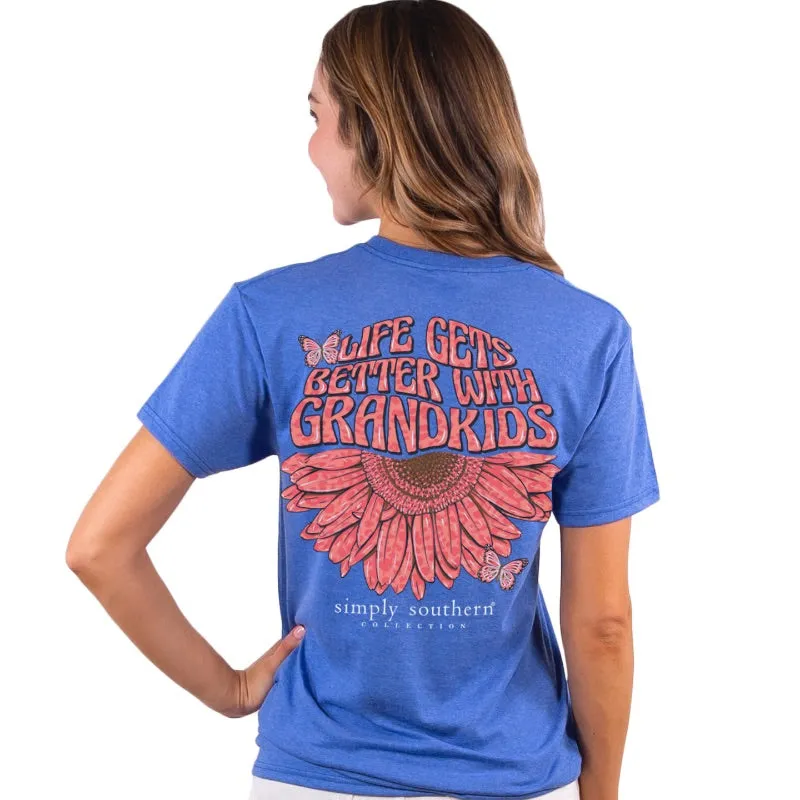 'Life Gets Better With Grandkids' Short Sleeve Tee by Simply Southern