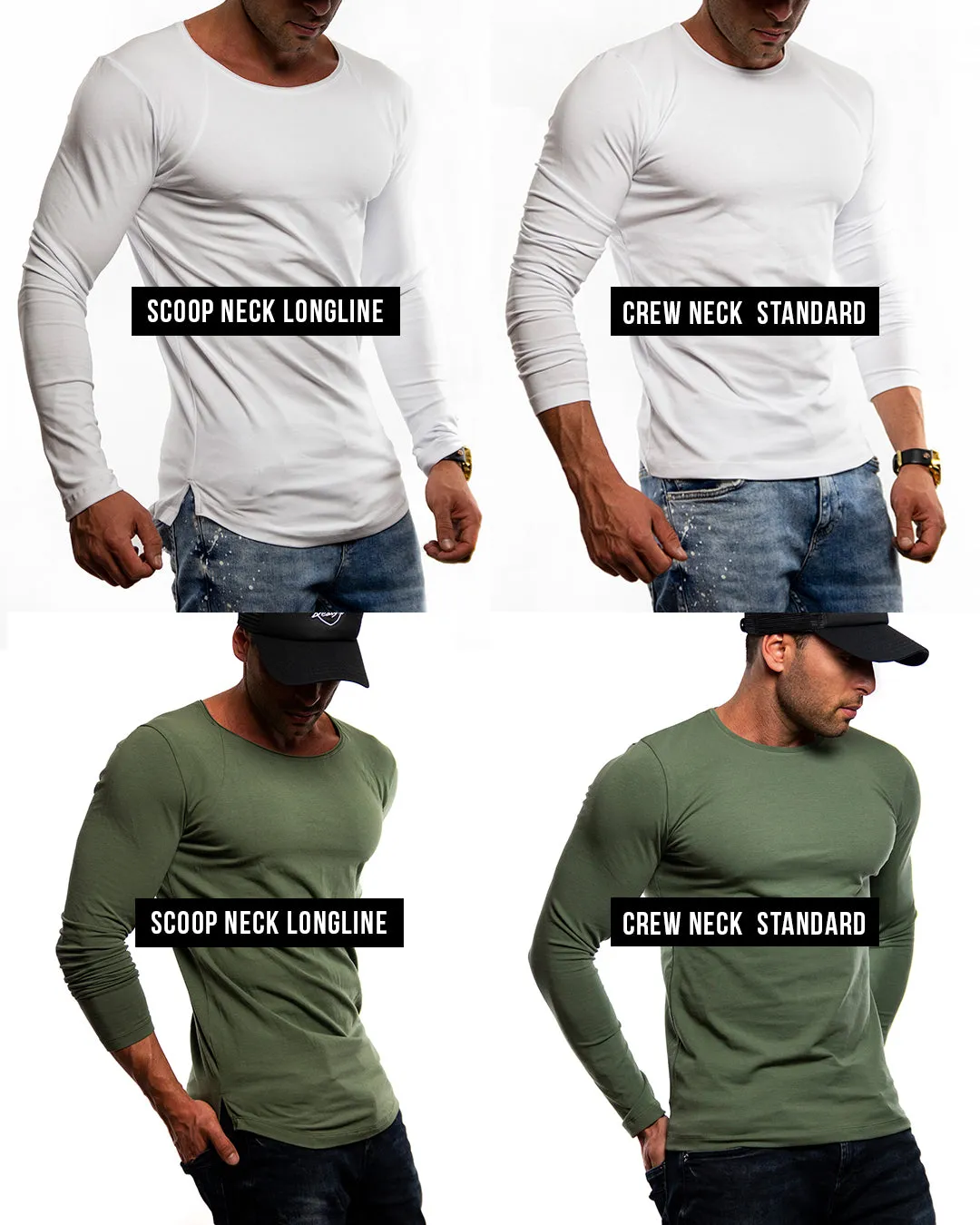 Mens Long Sleeve T-shirt "Dedicated" MD972