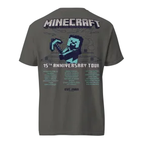 Minecraft 15th Anniversary Vintage Tour T-Shirt