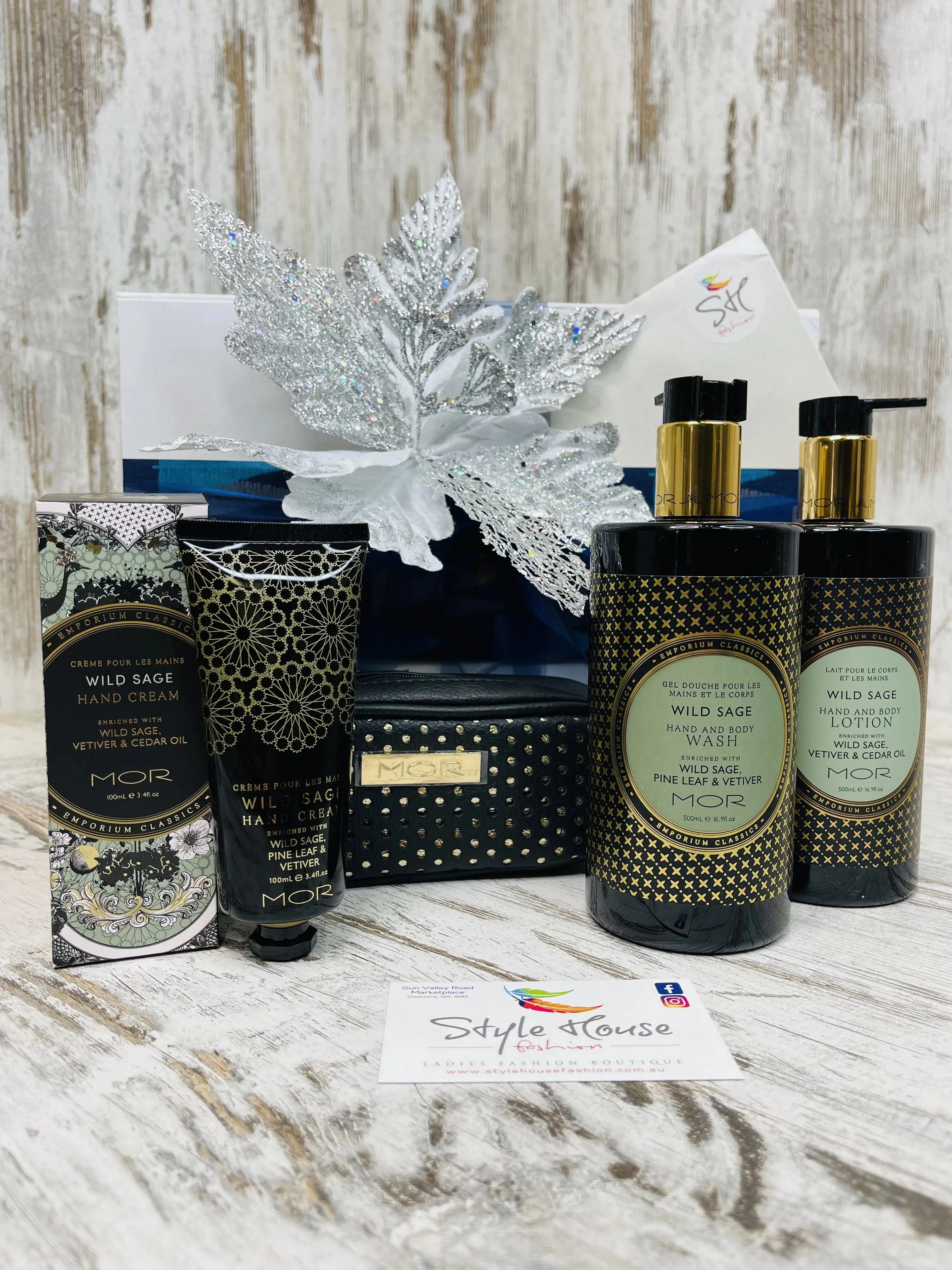 MOR Wild Sage 'Pamper You' Gift Hamper Box