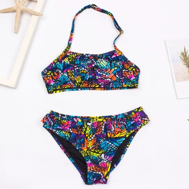 Multi Girls Bikini Set A369