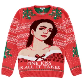 One Kiss is All: Knitted Christmas Jumper