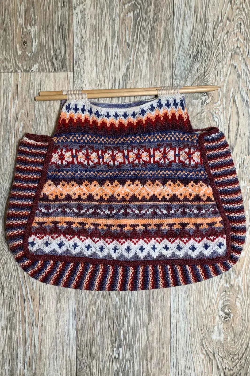 Pattern: Fair Isle Bag