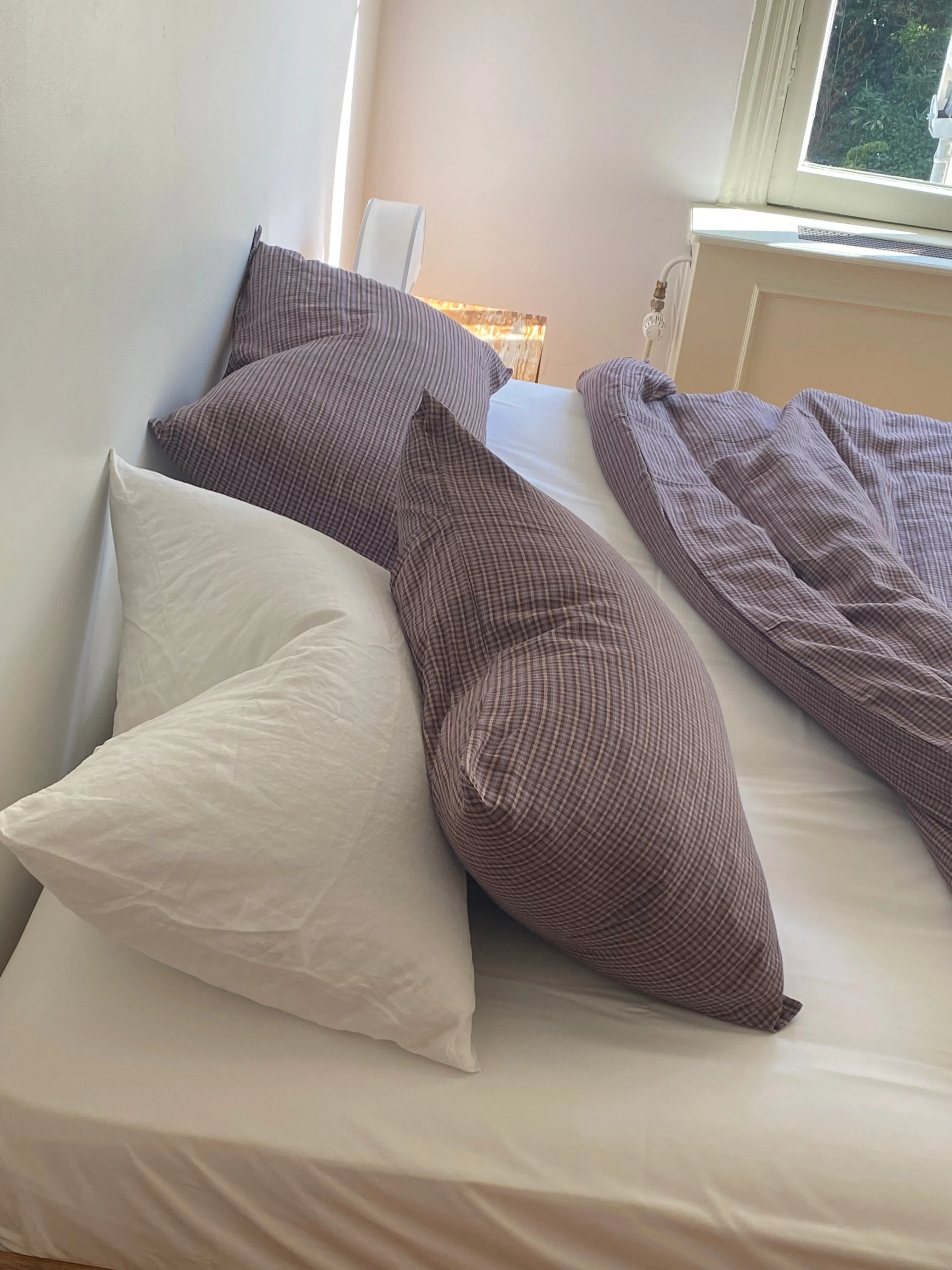 Pillow slip set - Russet Check