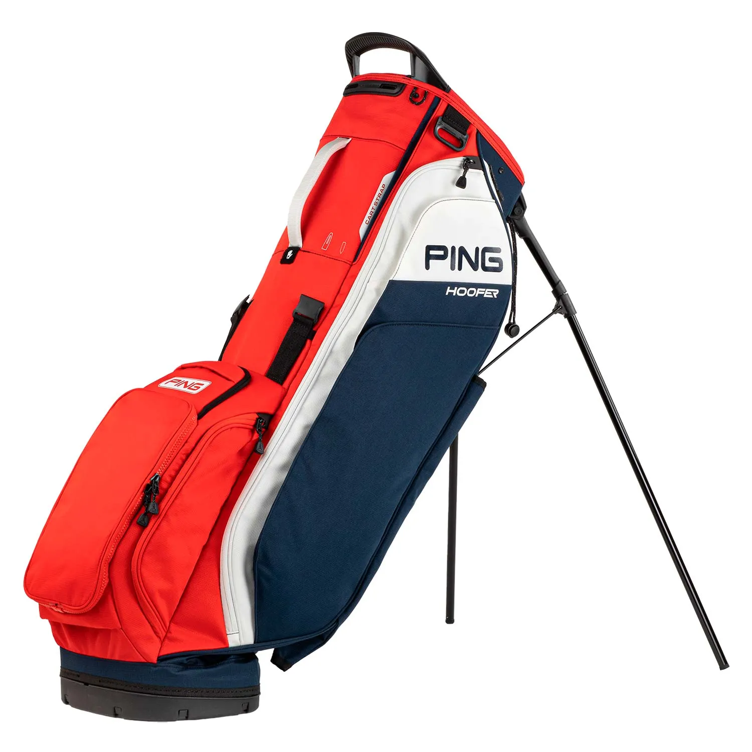 Ping Hoofer 231 Golf Stand Bag - Navy/Red/White