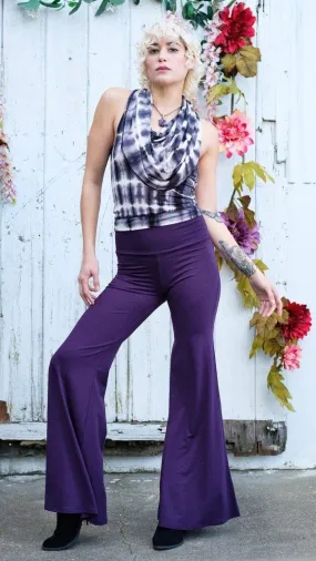 Purple Bamboo High Waisted Big Bells