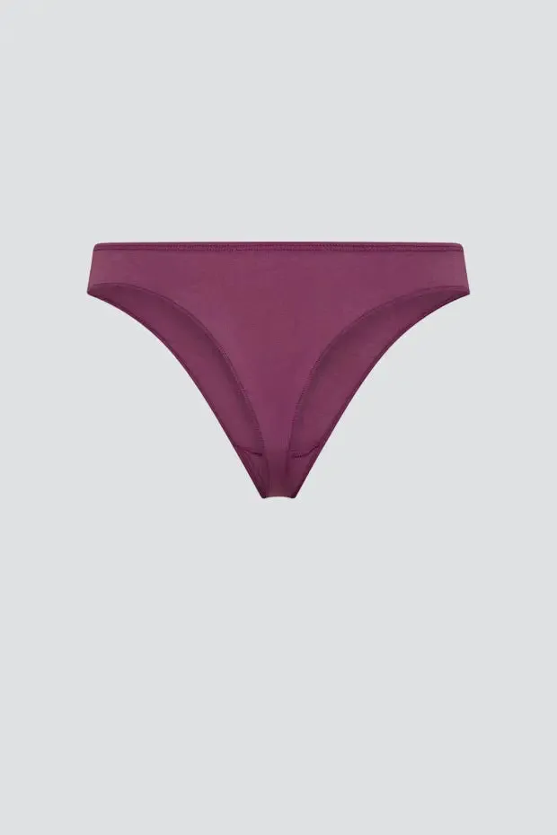 Purple organic cotton string by Comazo