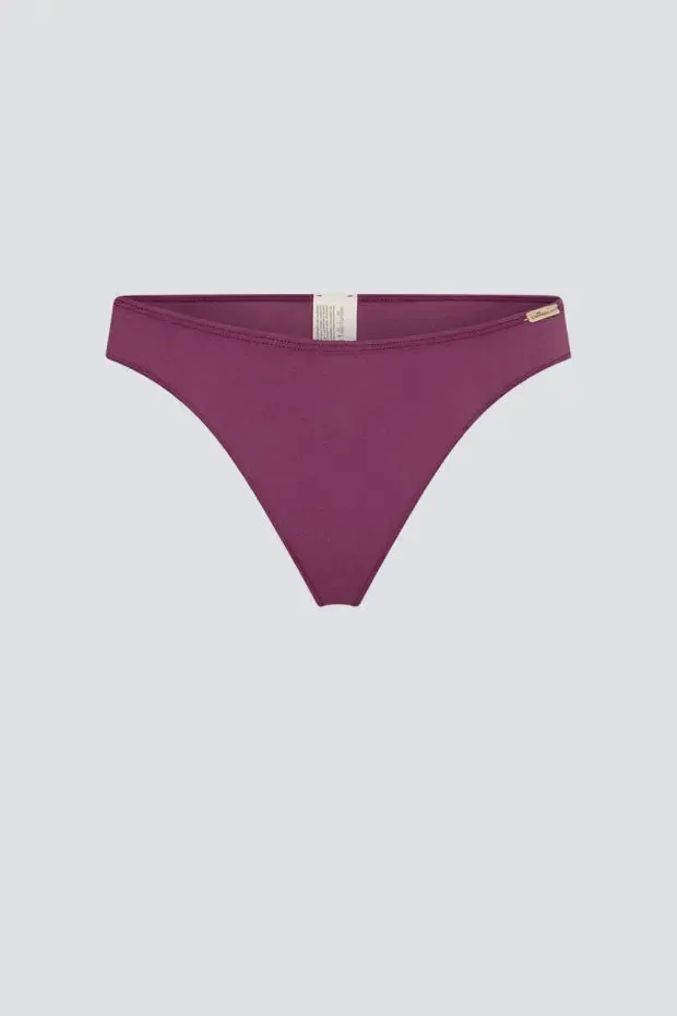 Purple organic cotton string by Comazo