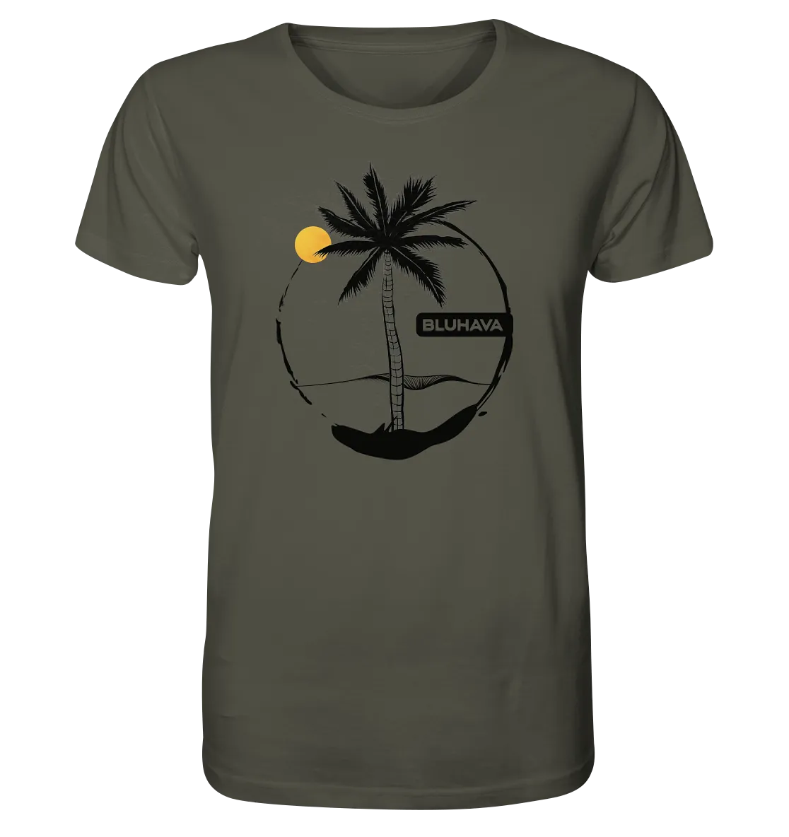 "GrungeLine Beautiful Place" - Herren Premium Organic Shirt