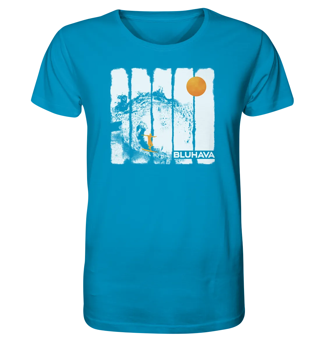 "Oceanspleash Sunset Joy Ride" - Herren Premium Organic Shirt