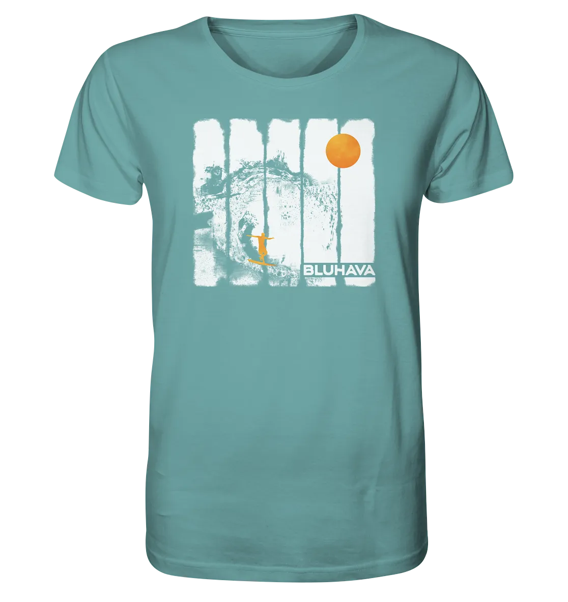 "Oceanspleash Sunset Joy Ride" - Herren Premium Organic Shirt