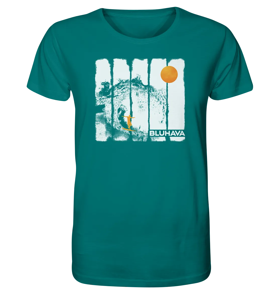 "Oceanspleash Sunset Joy Ride" - Herren Premium Organic Shirt