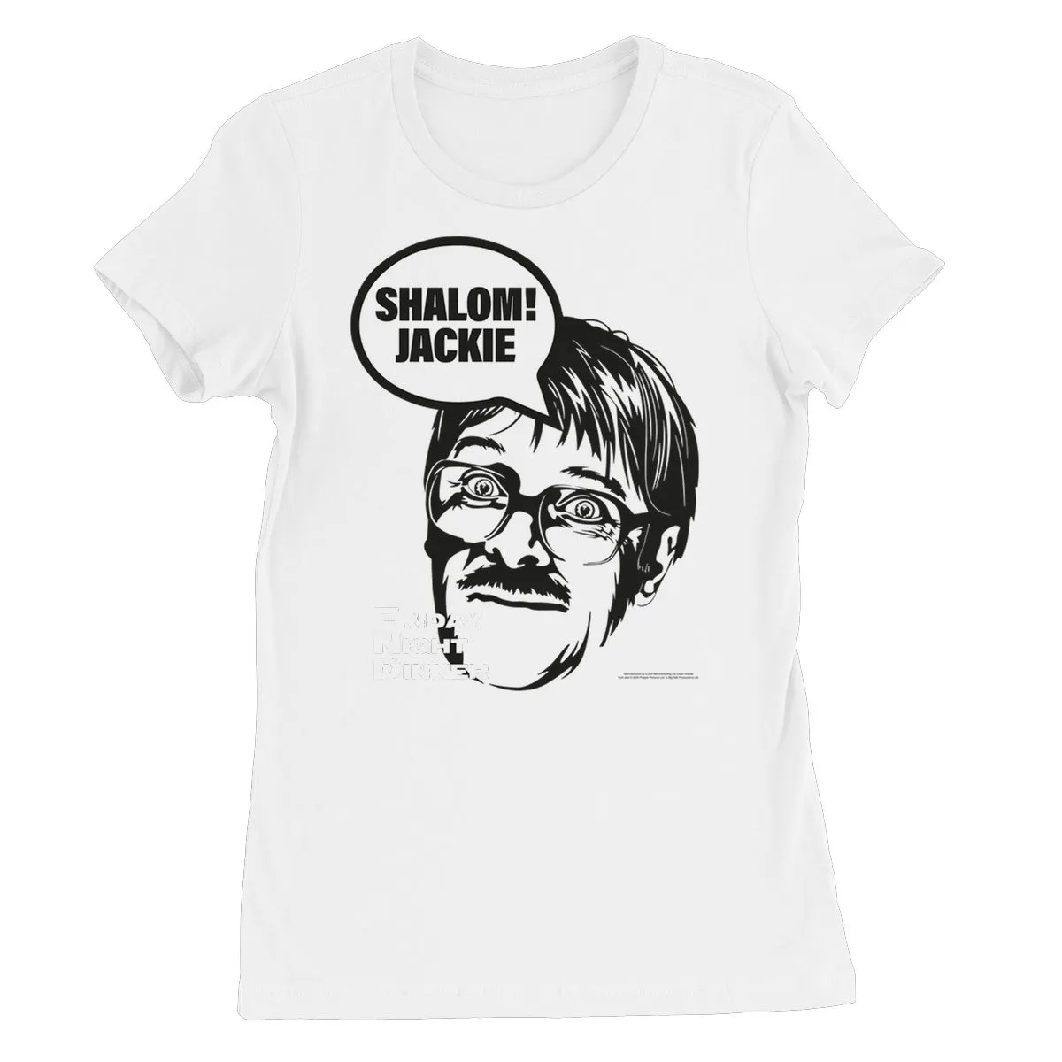 "Shalom! Jackie" Apparel Women's Favourite T-Shirt