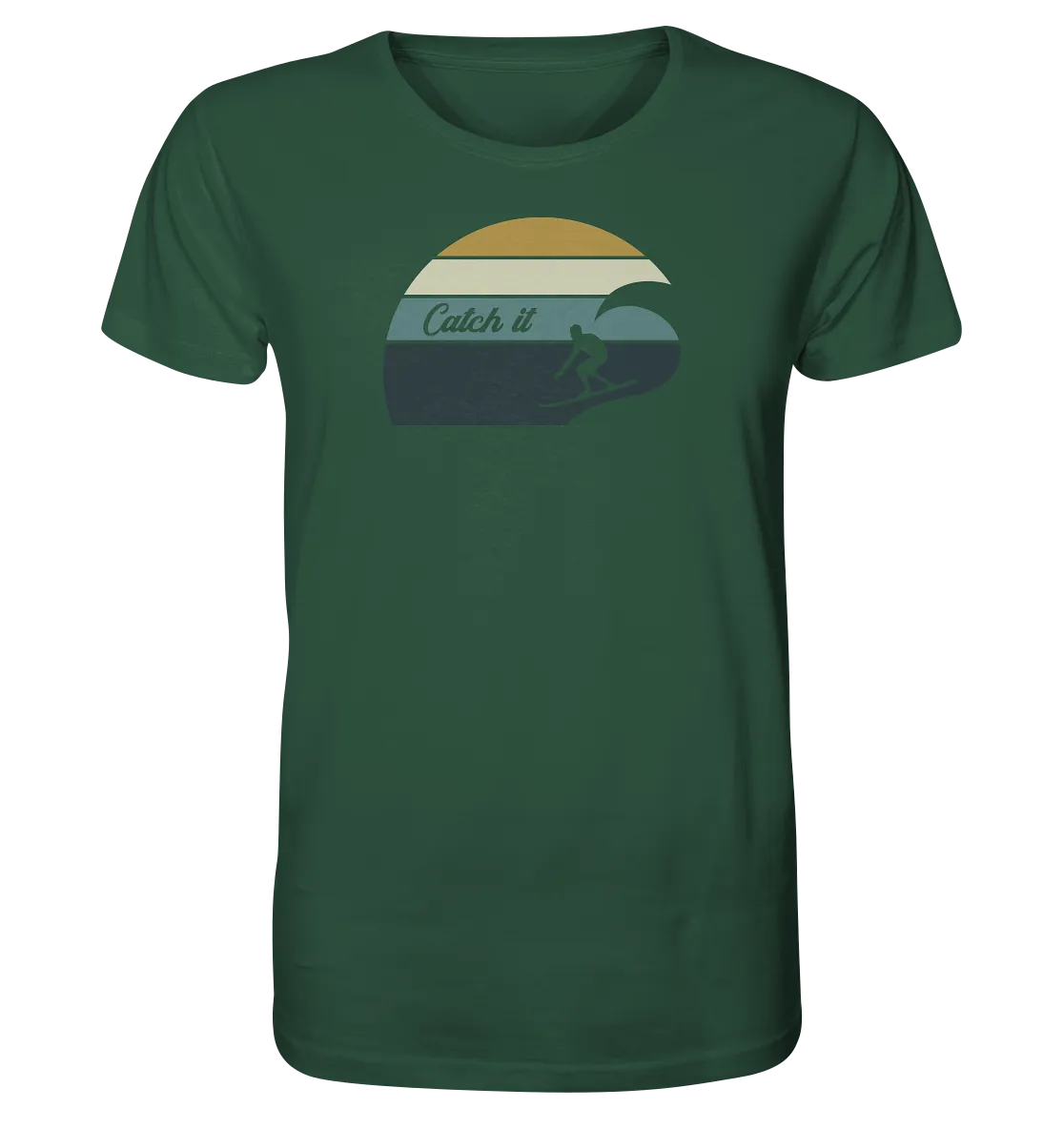 "Sunset Catch It" - Herren Premium Organic Shirt