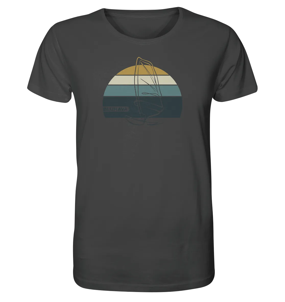 "Sunset WindsurflIiner" - Herren Premium Organic Shirt