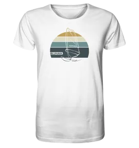 "Sunset WindsurflIiner" - Herren Premium Organic Shirt