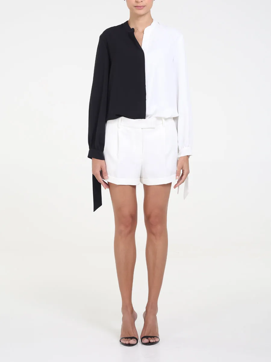 RAQUEL OROZCO Briana Blouse - Black and White